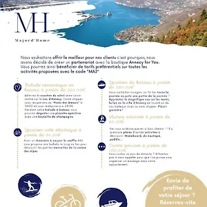 Appartement Majord'home - Le - Vue Et Montagne, Annecy